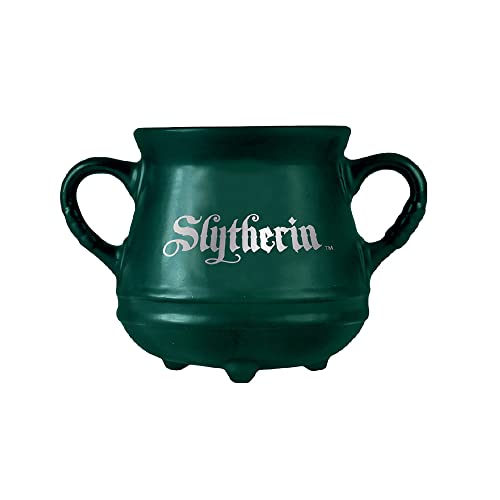 Taza Harry Potter Slytherin caldero - Taza desayuno 3D mini - Taza cerámica 110 ml - Taza te - Taza...
