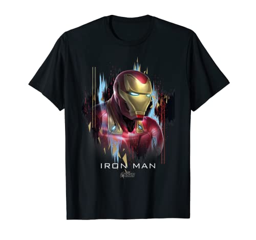 Marvel Avengers Endgame Iron Man Splatter Camiseta