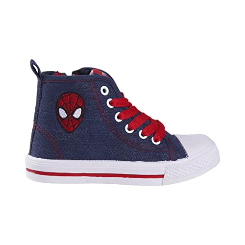 Marvel Spiderman Zapatos para Niño, Calzado Deportivo Niños, Diseño Spiderman, Deportivas Altas...