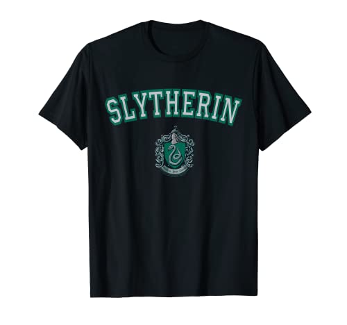 Harry Potter Varsity Slytherin Crest Camiseta