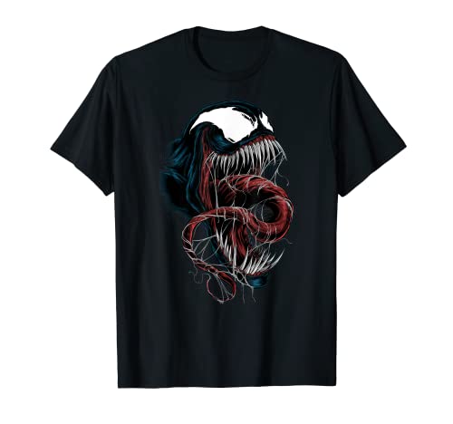 Marvel Spider-Man Venom Close-Up Camiseta