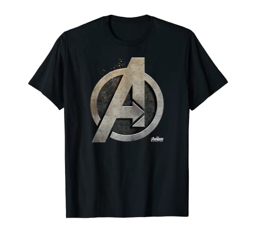Marvel Avengers Infinity War Steel Symbol Camiseta