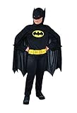 Ciao 11670.3-4 Batman Dark Knight - Disfraz de Batman para Nios, Diseo de Dc Comics (Talla 3-4 Aos),...