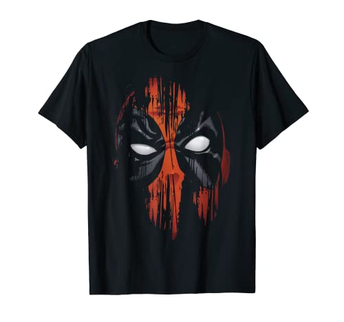 Marvel Deadpool Painted Face Camiseta