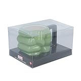 Taza de cerámica con forma en 3D de 450 ml en caja regalo puño de Hulk