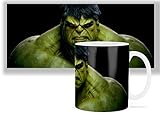 El Increible Hulk The Incredible Hulk C Taza Blanca White Mug 325ml Ceramica
