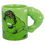 Avengers Taza Ceramica 3D Brazo de Hulk, 330ml (90066)