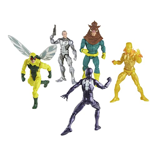 Hasbro Marvel Legends Series Spider-Man Toy - Paquete de 5 Figuras de acción coleccionables a...