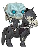 Funko - Pop! Rides: Game of Thrones S10 - White Walker on Horse Figura Coleccionable, Multicolor...