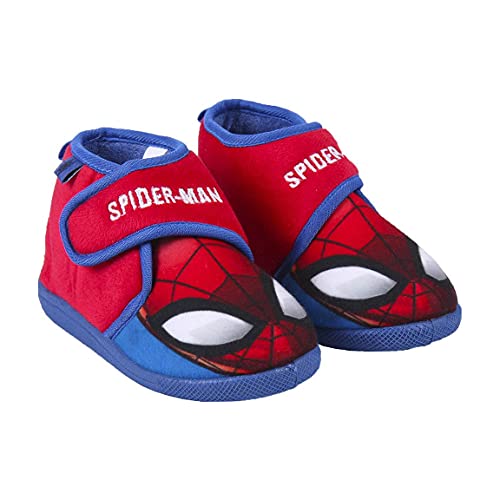 CERDÁ LIFE'S LITTLE MOMENTS, Zapatilla Bota Niño Casa de Spiderman-Licencia Oficial Marvel, Rojo,...