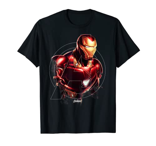 Marvel Avengers Endgame Iron Man Portrait Camiseta