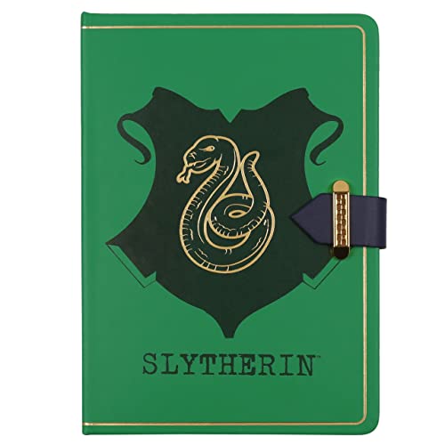 sarcia.eu Cuaderno/Notas en la encuadernación Verde A5 Slytherin Harry Potter