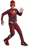 Marvel - Disfraz de Flash superhroe para nios, infantil 5-7 aos (Rubie's 630861-M)
