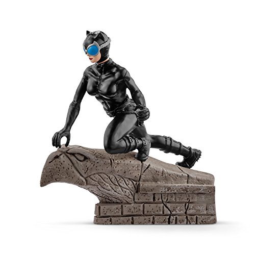 Schleich DC Comics - Figura Superheroína Catwoman, 18,5 cm