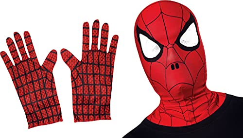 Rubies SPIDER-MAN Oficial - Kit Spider-Man Pasamontañas + Guantes