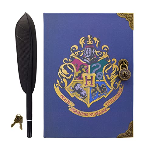 Set de Diario Secreto de Hogwarts y Pluma, Productos con Licencia Oficial de Harry Potter