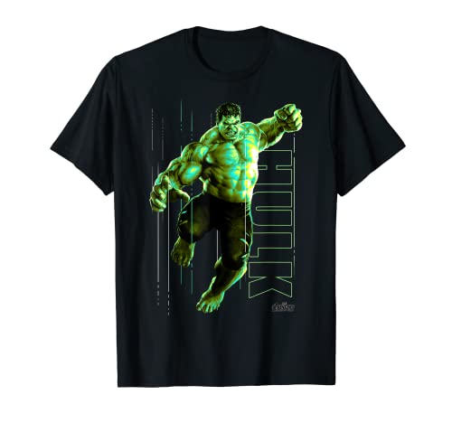 Marvel Infinity War Incredible Hulk Jump Smash Camiseta