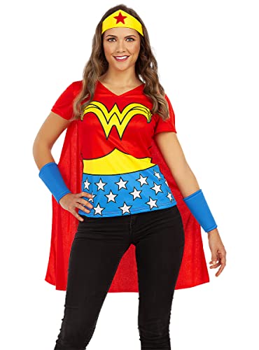 Funidelia | Kit Wonder Woman Oficial para Mujer Talla L ▶ Mujer Maravilla, Superhéroes, DC...