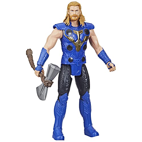 Hasbro F4135 Figura Avengers Titan Thor 30 cm con 5 Puntos de articulación, Multicolor (F41355X0)