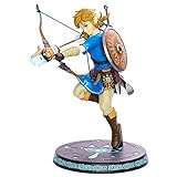 ZELDA Legend Breath of The Wild Link with Bow PVC Painted Statue, Multicolor (First 4 Figures...
