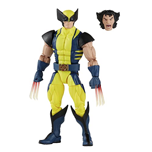 Hasbro Marvel Legends Series - Wolverine de los X-Men -Figura de colección de Wolverine de 15 cm -...