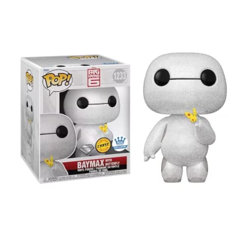 Funko POP! Big Hero 6 - Baymax with Butterfly 6 Chase Super Sized Exclusive