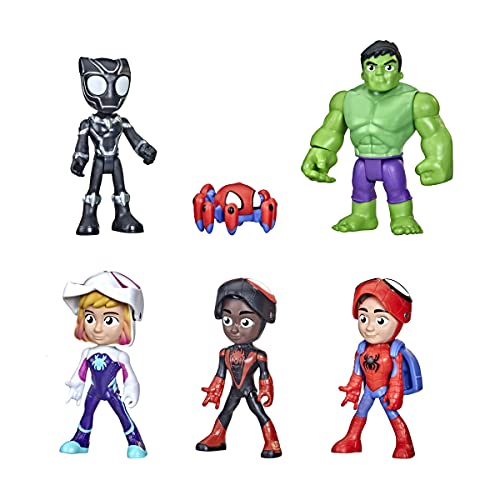 SPIDEY AND HIS AMAZING FRIENDS Hasbro Marvel Set múltiple Héroe Oculto - Figuras de 10 cm - La...