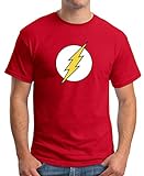 Camiseta de Hombre Flash Comic DC 002 L