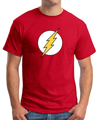Camiseta de Hombre Flash Comic DC 002 L
