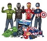 Rubies Marvel Avengers Play Trunk with Iron Man, Captain America, Hulk, Black Panther Box, Color,...