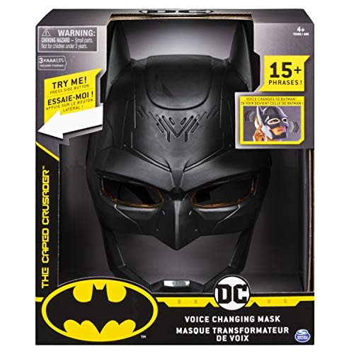 Bizak- DC Comics Mscara Electrnica Batman Cambio de Voz, Color negro, (61927808)