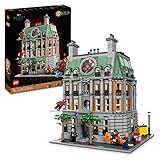 LEGO 76218 Marvel Santuario, Modular Buildings, Mini Figuras Doctor Strange, Bruja Escarlata,...