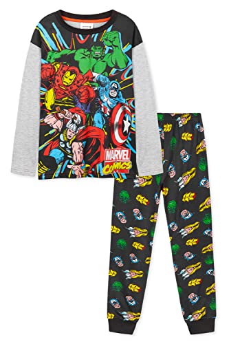 Marvel Pijama Niño Superheroes Avengers (5-6 años, Multicolor)