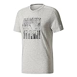 adidas ID Flash tee Camiseta, Hombre, Gris (Brgrin/Negro), XS