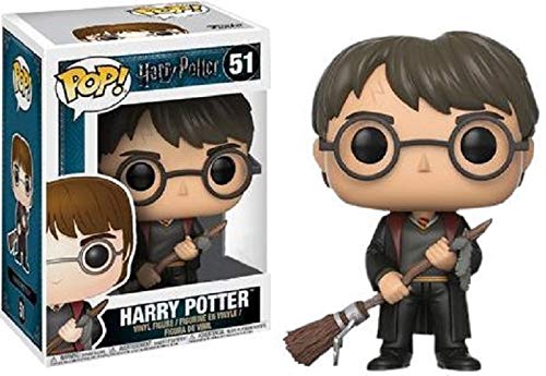 Figura Pop Harry Potter Harry with Firebolt & Feather Exclusive