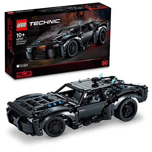 LEGO 42127 Technic The Batman: BATMÓVIL, Modelo de Construcción de Coche Icónico de la Película...