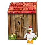 LEGO Exclusive Easter Chicken Suit Guy minifigure with coop set by LEGO