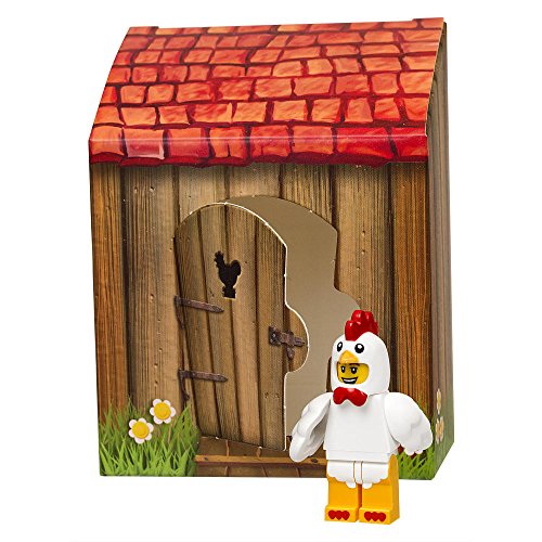 LEGO Exclusive Easter Chicken Suit Guy minifigure with coop set by LEGO