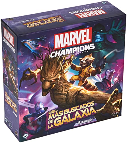 Fantasy Flight Games MC16ES Marvel Champions - Los más buscados de la Galaxia
