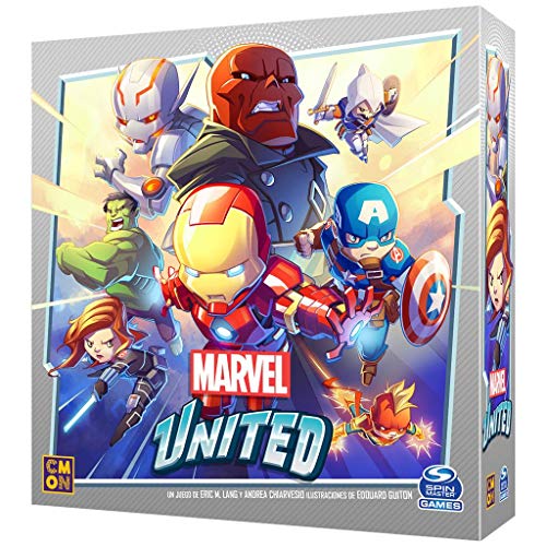 CMON Marvel United - Juego de Mesa (en español), MUN001ES