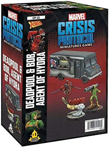 Atomic Mass Games-Crisis Protocol Deadpool & Bob EN, Color, 2. Character Packs (FFGCP45)