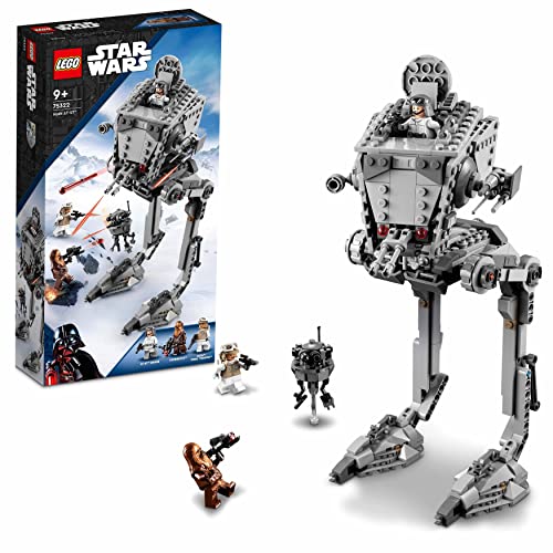 LEGO 75322 Star Wars AT-ST de Hoth, Set de Construcción con Chewbacca y Figura de Droide, El...