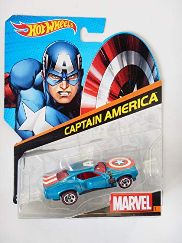 Hot Wheels Marvel Cars: Captain America