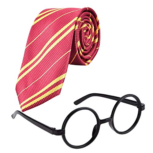 Xrten Disfraz de Corbata para Niños, Disfraz de Harry Potter para Niño, Accesorios de Halloween...
