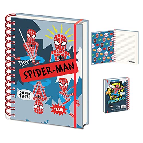 Pyramid Marvel (Spider-Man) - Cuaderno A5 Espiral Sketch