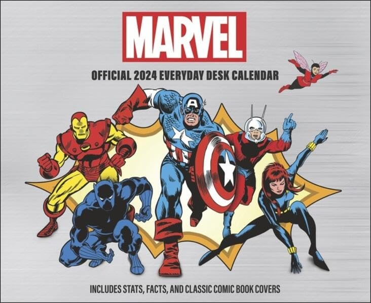 Marvel comics Tagesabreißkalender 2024