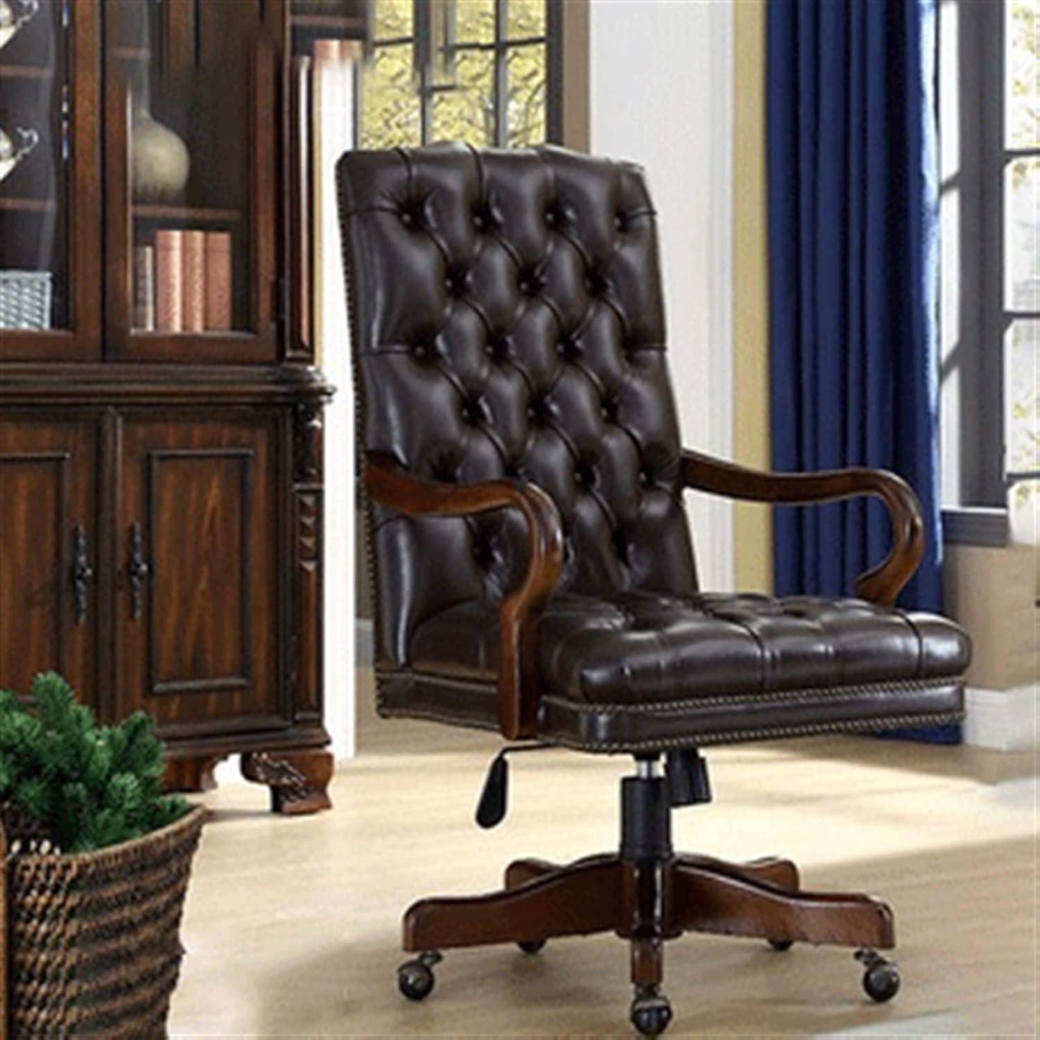 Silla Ejecutiva Ergonómica de Lujo Tiiiopkvvv – Reclinable, Ajustable, Cuero Premium - Imagen 4