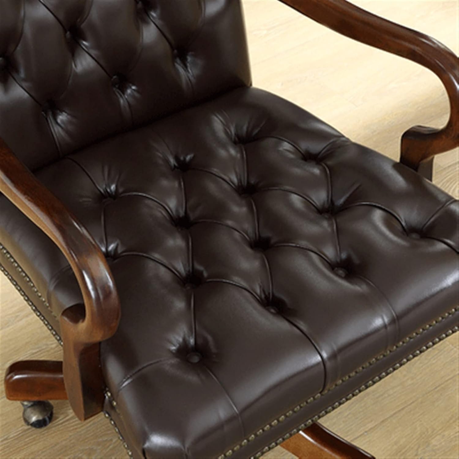 Silla Ejecutiva Ergonómica de Lujo Tiiiopkvvv – Reclinable, Ajustable, Cuero Premium - Imagen 2
