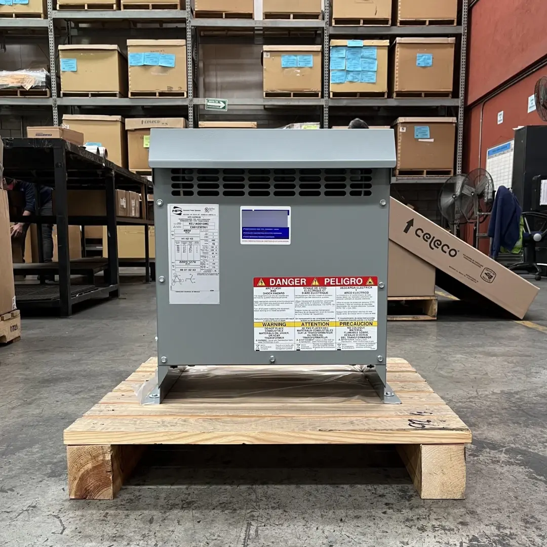 Transformador Seco Trifásico Hammond 225 kVA (208V a 277/480V) – Modelo SG3A0225BK - Imagen 2