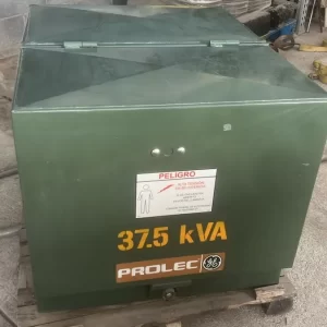 Transformador Monofásico Tipo Pedestal 37.5 kVA (33 kV a 240/120 V) – Prolec GE